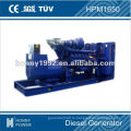 Дизельный генератор мощностью 1200 кВт, HPM1650, 50 Гц